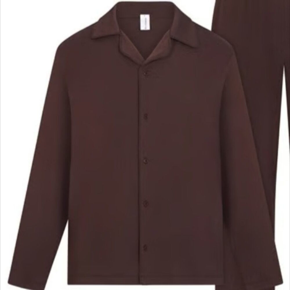 SKIMS Jersey Sleep Men's Sleep - Top Only - Picture 2 of 5